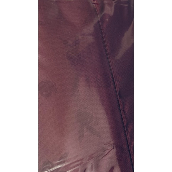 Playboy Bunny Logo Satin Sheets Queen Bed Set - 4 Piece Vintage 1986 Purple Plum - Picture 14 of 14